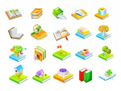 425x318 Book Series Seven Icon Vector Free Icon Packs Ui Download