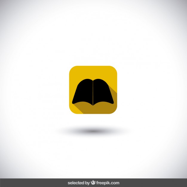 626x626 Isolated Book Icon Vector Free Download