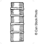 152x179 Collection Of Book Spine Clipart Black And White High