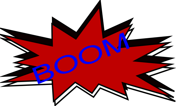 600x363 19 Boom Vector Red Huge Freebie! Download For Powerpoint