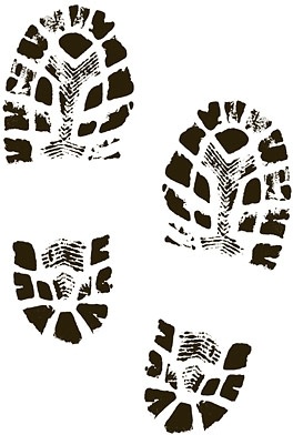 264x392 Boots Shoes Shoe Print Clip Art Free Vector In Encapsulated
