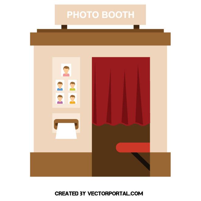 660x660 Photo Booth Vector Image