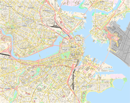 256x203 Scalablemaps Vector Maps Of Boston For Illustrator