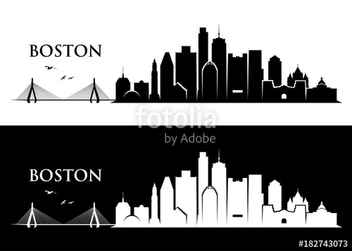 500x357 Boston Skyline