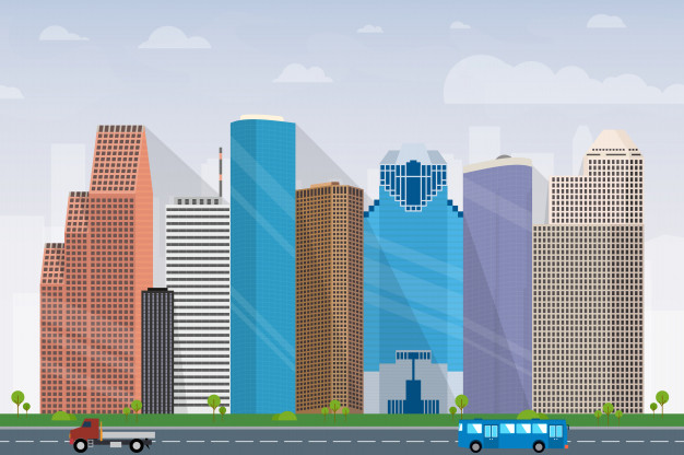 626x416 Boston Skyline Illustration Vector Premium Download