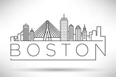 236x157 Skyline Clipart Boston