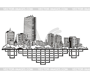 300x249 Boston, Ma Skyline