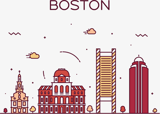 650x466 Boston Street View Vector, Hand, Gules, Castle Png And Vector For