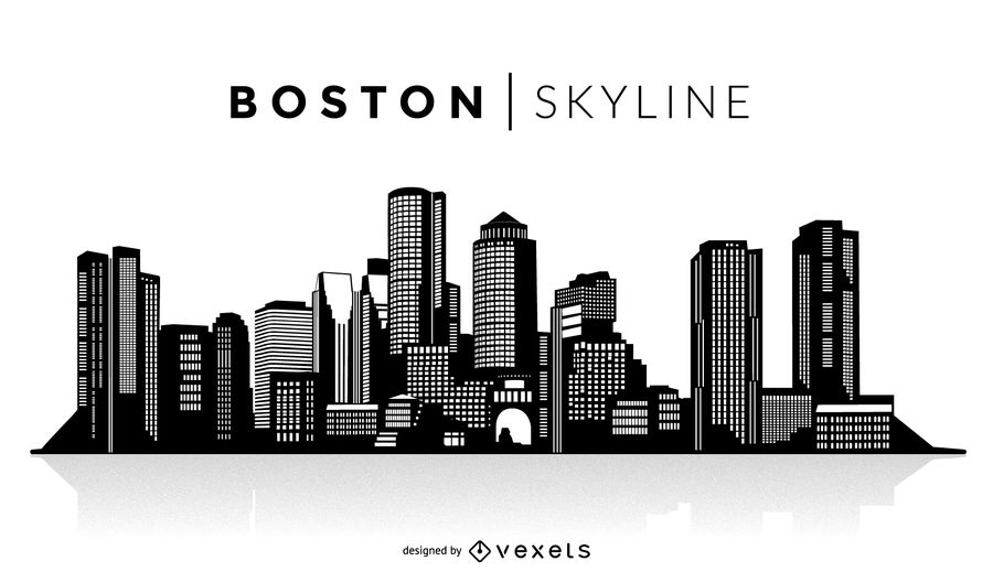 900x529 Boston Silhouette Skyline