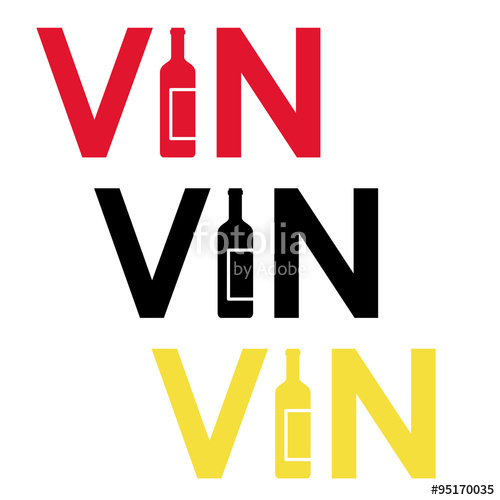 500x500 Icono Plano Vin En Botella