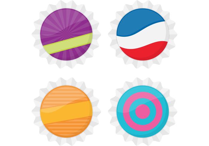 700x490 Bottle Cap Vectors