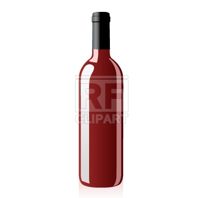 400x400 Red Wine Bottle Vector Image Vector Artwork Of Food And