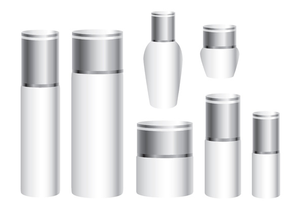 600x423 A Variety Of Cosmetic Bottles Vector Free Vector 4vector
