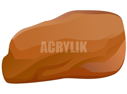 540x399 Rock Or Boulder Vector Icon