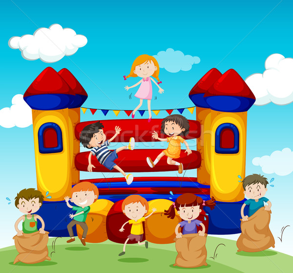 600x559 Children Playing