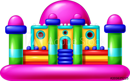 500x314 Cute Balloon House Cartoon