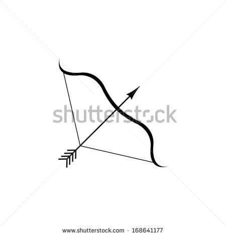 450x470 Bow And Arrow