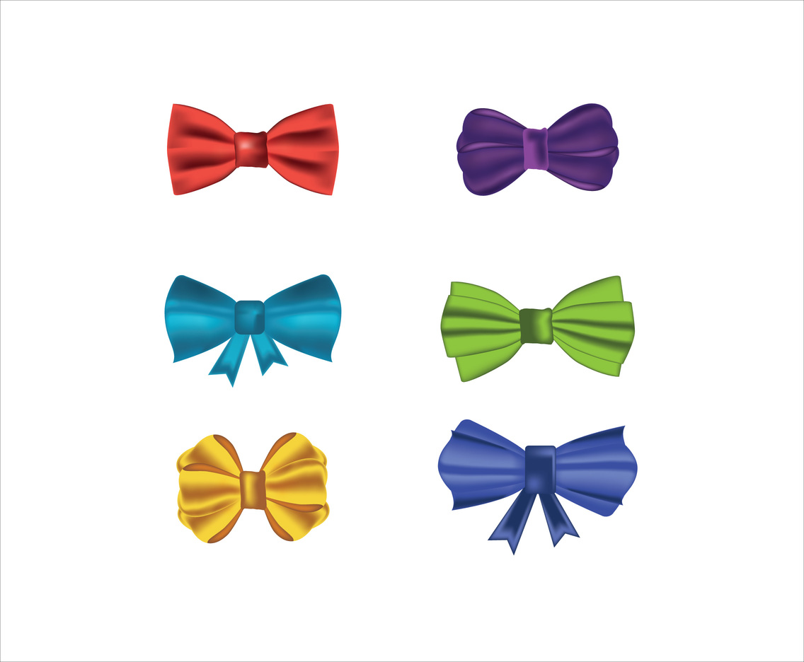 1136x936 Silk Bow Ties Vector Vector Art Amp Graphics