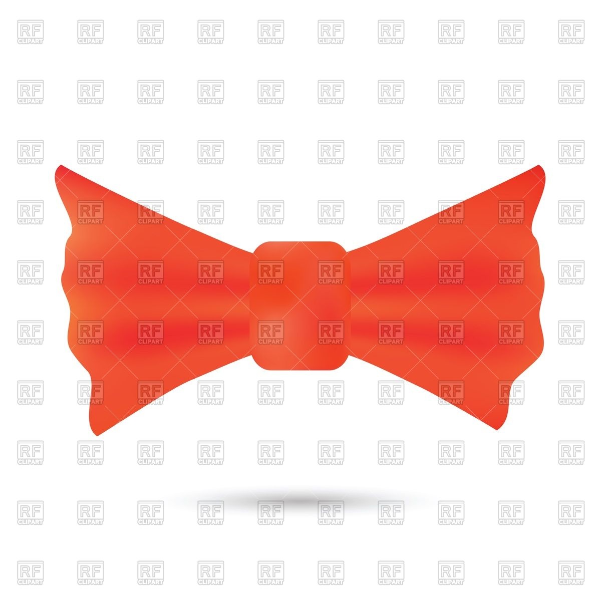 1200x1200 Red Bow Tie Vector Image Vector Artwork Of Beauty, Fashion