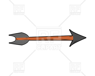 400x320 Arrow Bow Vector Image Vector Artwork Of Signs, Symbols, Maps