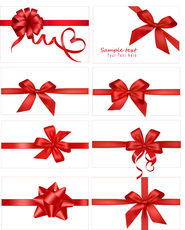 600x745 Vector Festive Gift Bow Free Vector 4vector