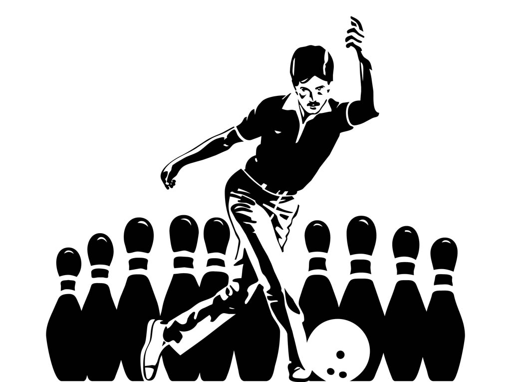1024x765 Man Playing Bowling Vector Art Amp Graphics