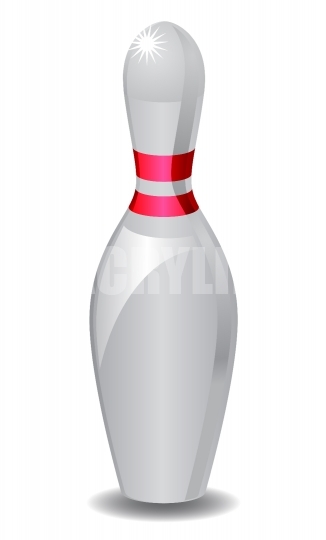 326x540 Bowling Pin Vector Icon