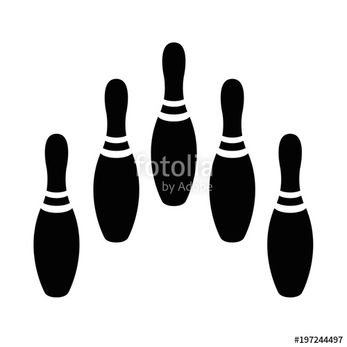 500x500 Bowling Vector Stock Image And Royalty Free Vector Files On