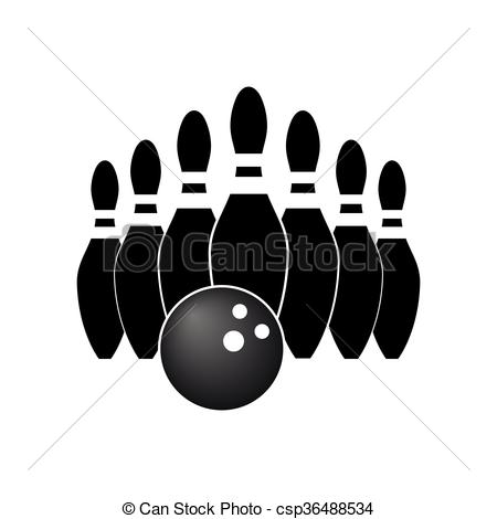 450x470 Vector Of Bowling.
