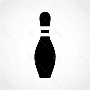 300x300 Bowling Vector Pin Ball On White Geekchicpro