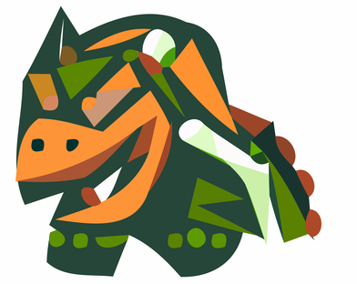 392x312 Depixelizing Pixel Art