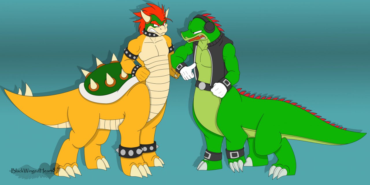 1280x641 Vector And Bowser Centaurs Art Trade By Blackwingedheart87 By