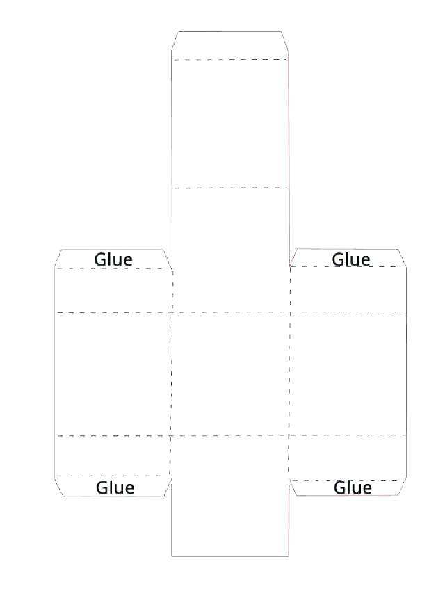 640x857 Cake Box Template Cake Box Template Package Up Or Other Small