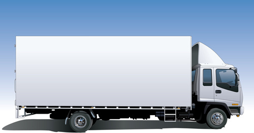 500x261 Truck Vector Free Vector Download (489 Free Vector) For Commercial