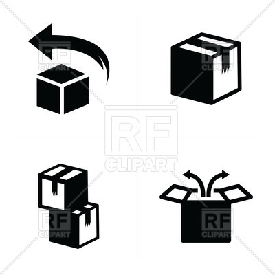 400x400 Box Icons Set