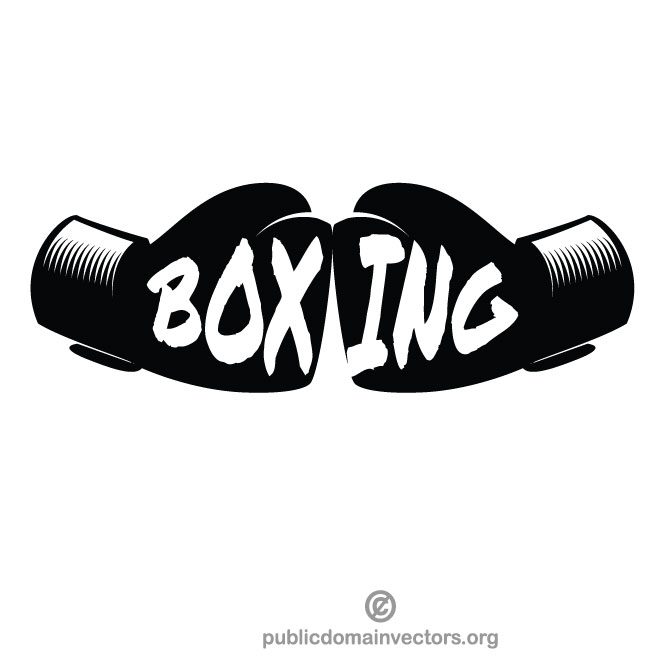 660x660 Guantes De Boxeo Vector Clipart