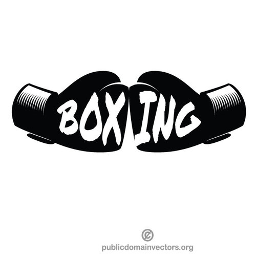 500x500 Boxing Gloves Vector Clip Art Public Domain Vectors