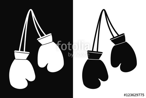 500x334 Boxing Gloves Vector Icon Stock Photo And Royalty Free Images On