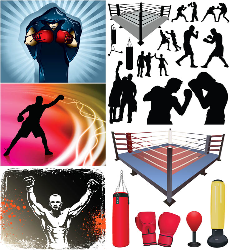 740x800 Boxing Vector Vector Graphics Blog