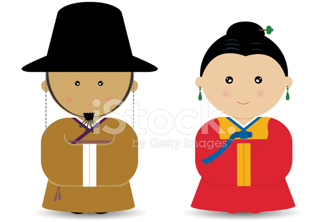 649x440 Korean Boy Amp Girl Stock Vector