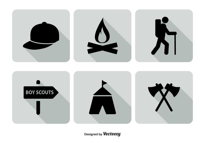 700x490 Boy Scout Icon Set