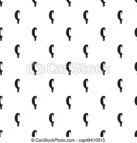 450x470 Left Round Bracket Isolated On White Background. Black Liquid Oil
