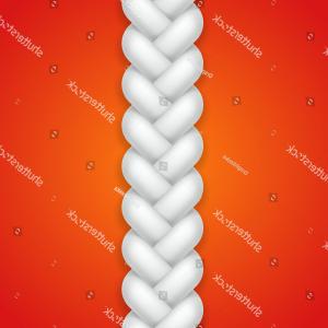 300x300 White Seamless Braid Pattern Vector Illustrator Shopatcloth