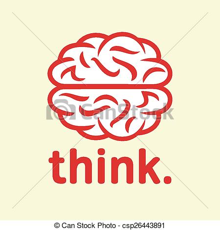 450x470 Think. Brain Icon.