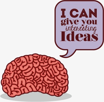 360x355 Creative Brainstorming Vector Material, Brain, Cartoon, Animation