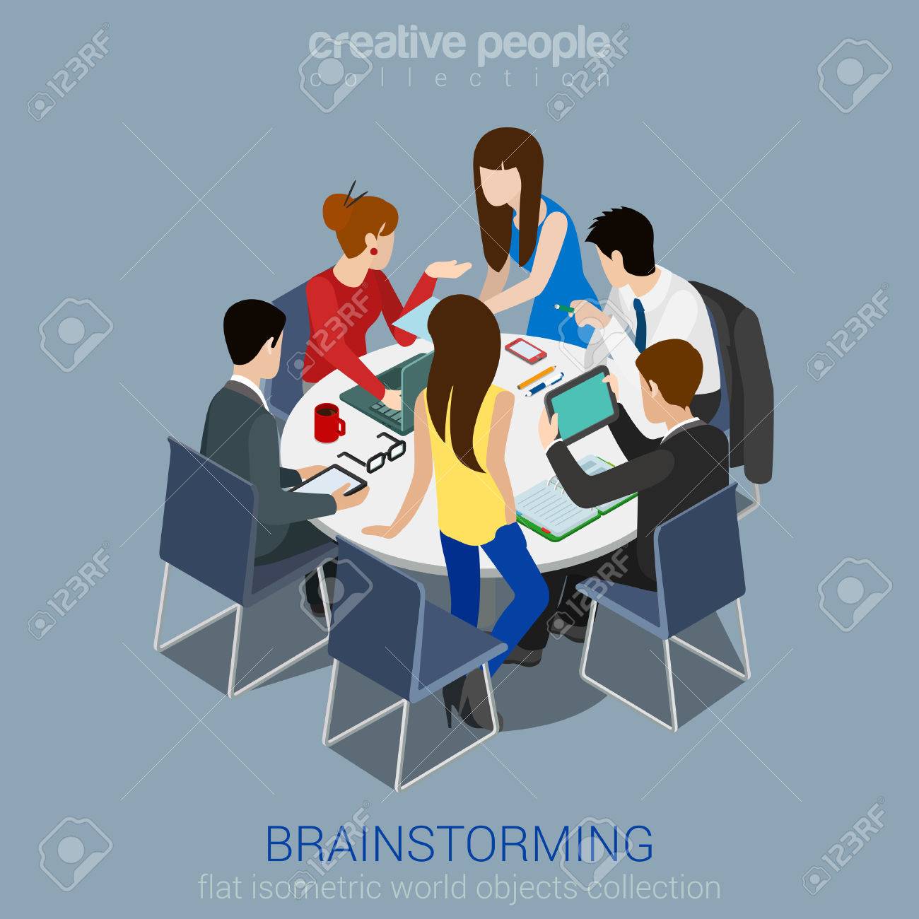 1300x1300 Idea Clipart Team Brainstorming