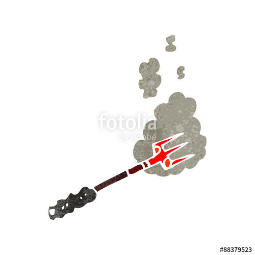 500x500 Retro Cartoon Branding Iron Stock Image And Royalty Free Vector