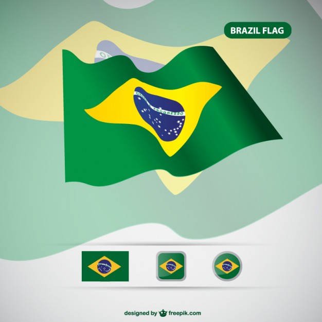 626x626 Brazil Flag Vector Free Download