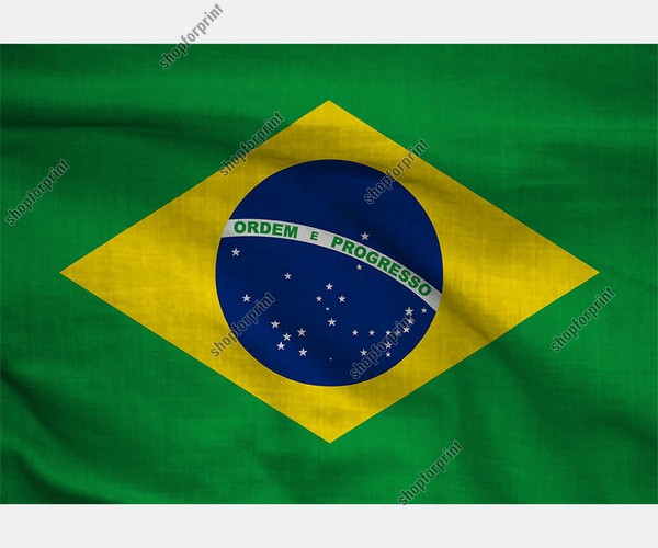 600x500 Brazil Flag Vector Formats