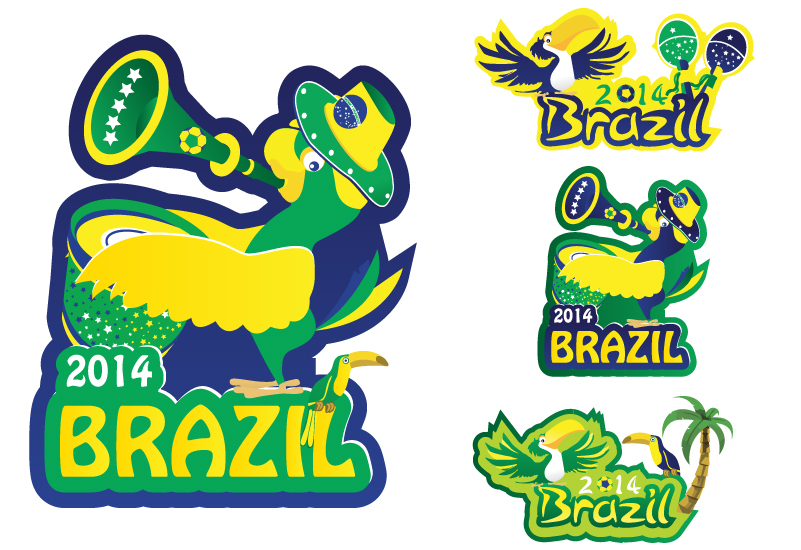 801x550 2014 Brazil Vector Free Vector Graphic Download